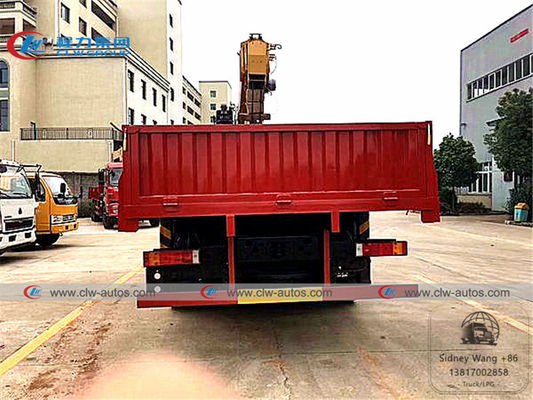 8x4 Dongfeng Kingland Truck Mounted Telescopic Crane With Construction Equipment