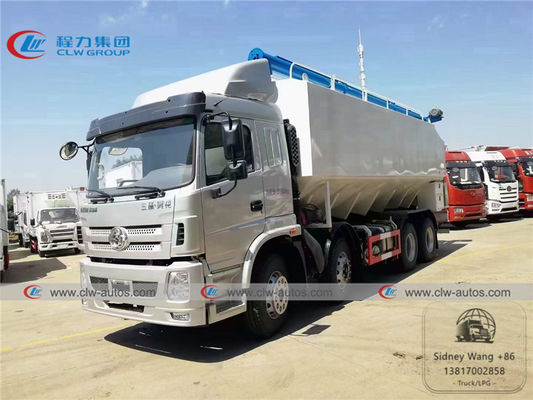 Sanhuan 8x4 40m3 Electrical Auger Discharge Bulk Feed Truck