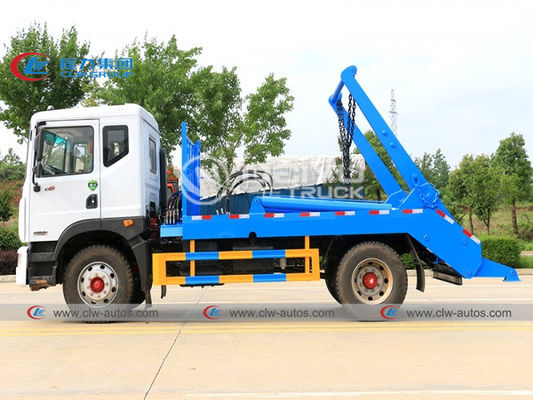 8cbm 10cbm 160HP LHD Swing Arm Garbage Truck Refuse Rubbish Collection Vehicle