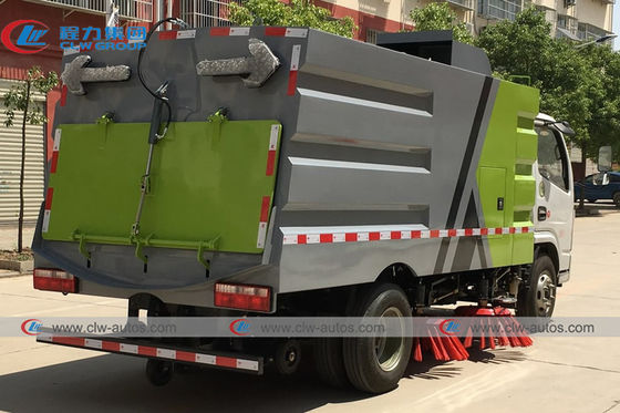 Dongfeng Road Sweeper Truck 5M3 4x2 5cbm Dust Collection Waste Cleaning