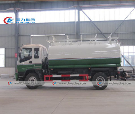 12m3 LHD / RHD Isuzu 4x2 Fuel Delivery Truck oil trailer